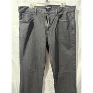 Flag and Anthem Men’s 36 X 34 GREY LANCAST Wash Nashville Straight Fit Jeans